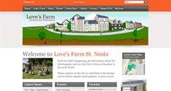 Desktop Screenshot of ourlovesfarm.co.uk